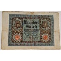 1920 год Германия 100 марок