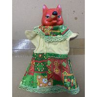 Кукла перчатка Лиса для кукольного театра