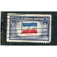 США. Флаги стран, участников второй мировой войны. Югославия