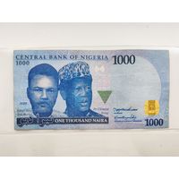 Нигерия 1000 найра 2025 года