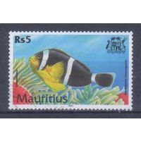 [239] Маврикий 2000. Фауна.Рыба. Гашеная марка.