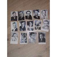 Почтовые карточки советских актеров