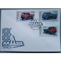 КПД "МАЗы", 2000, набор 2 конверта