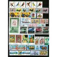 ГДР.ПОЧТИ ПОЛНЫЙ(без двух МЛ,но марки от них ЕСТЬ!) ЧИСТЫЙ  ГОДОВОЙ НАБОР (1979) БЕЗ НАКЛЕЕК и следов от них !