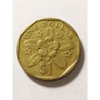 Сингапур 1 доллар 1995