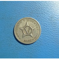 Куба 5 сентавос 1915 год