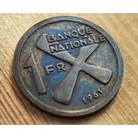 1961 год Катанга франк