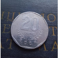 20 колонов 1983 Коста-Рика #01