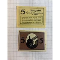 5 пфеннингов (нотгельды) г. Германия.-2