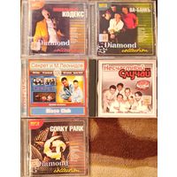 Моральный кодекс, Ва-банкъ, Несчастный случай, Gorky Park, Секрет и М. Деонидов на дисках в МР3 формате, цена за один диск