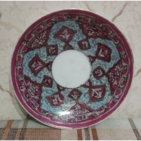 Винтажная тарелка Вербилки. Тридцатые годы. 12 см.