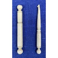 Костяной набор игольницы 19 века