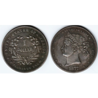 Копия США 1 доллар 1877