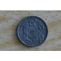 Нидерланды 1 цент 1942 с 1 руб