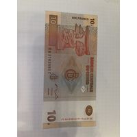 Бона Конго 10 франков