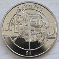 Сьерра-Леоне 1 доллар 2012 год "XXX летние Олимпийские Игры, Лондон 2012 - Прыжки с шестом"