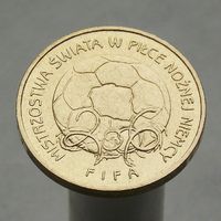 Польша 2 злотых 2006 Чемпионат мира по футболу 2006