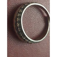 Кольцо серебро