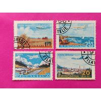 Румыния. Авиация. ( 4 марки ) 1956 года. 10-10.