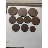 Александр 2 10монет