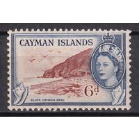 58.BrK. Великобритания. Колонии. Каймановы острова. Елизавета II. 1953 г. 6P. Mi.#144.