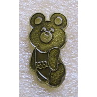 Мишка олимпийский(дефект заколки)