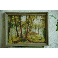 Картина , масло (  31 х 41,5 ;  36,5 х 46,5 )