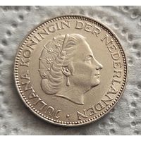 Нидерланды 2 1/2 гульдена 1960