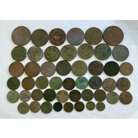 Сборный лот монет Российской Империи.