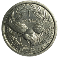 Новая Каледония 1 франк, 2002 [UNC]