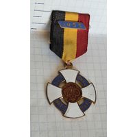 С 1 РУБЛЯ !  ЗНАК МЕДАЛЬ ЖЕТОН КРЕСТ ЭМАЛЬ КЛЕЙМО