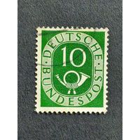Германия 1951. Стандартный выпуск