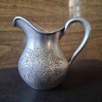 Сливочник 1886 года серебро 84 пробы