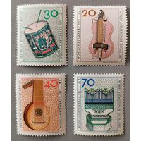 ФРГ 1973, музыкальные инструменты
