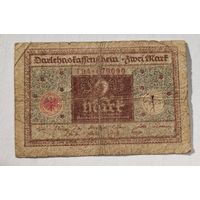 1920 год Германия 2 марки
