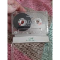 Кассета GoldStar LIVE CONCERT 90. Iggy Pop, Joe Dasin, Louis Armstrong.