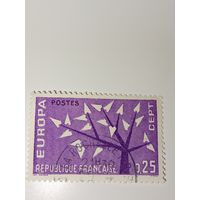 Франция год 1962 год посвящена теме европейской интеграции.