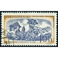 Чехословацкий национальный заповедник в Татрах Чехословакия 1957 год 1 марка