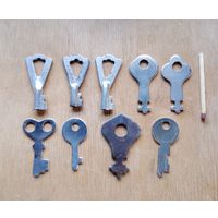 СССР: ключ (ключик) для чемодана, шкатулки, замка. Цена за один.