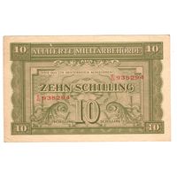 10 шиллингов Австрия 1944 коллекционная банкнота