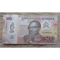 Werty71 Ангола 500 кванза 2024 банкнота