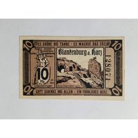 Нотгельд 10 пфеннигов 1920 г. UNC.