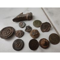 Пуговицы 1812 г есть редкая!  С рубля!!