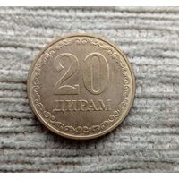 Werty71 Таджикистан 20 дирам 2019 дирамов