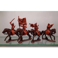 Солдатики Красная конница с непобедимым Красным Знаменем! Высокая детализация! Редкость! Сторгуй за свою цену, предложи обмен!