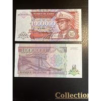 Заир. 1000000 / 1000 000 заиров (образца 1993года,   UNC