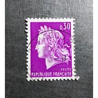 Марка Франция 1966 год Стандарт