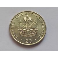Гаити 20 сантимов 1991 г.