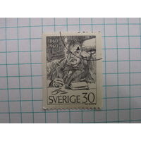 Швеция 1960 Андерс Цорн. художник