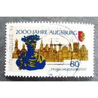 Марка Германия 1985 год 2000 лет Аугсбургу